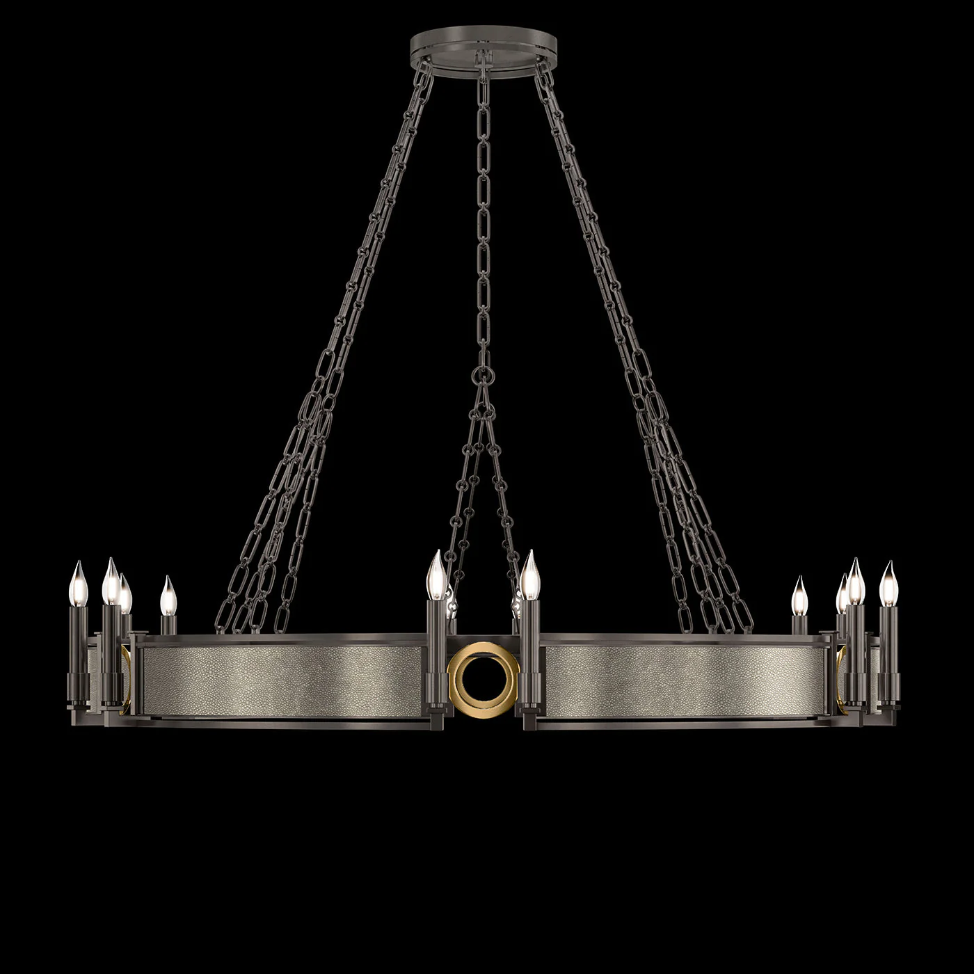 Fine Art Mirage 49.75"W Round Chandelier - Image 38