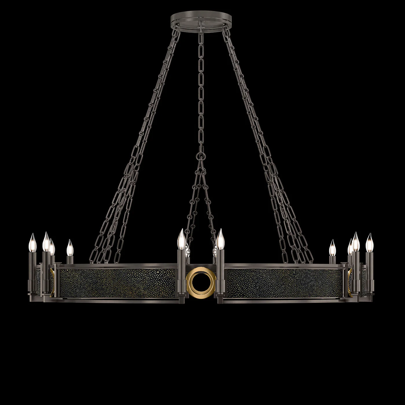 Fine Art Mirage 49.75"W Round Chandelier - Image 39