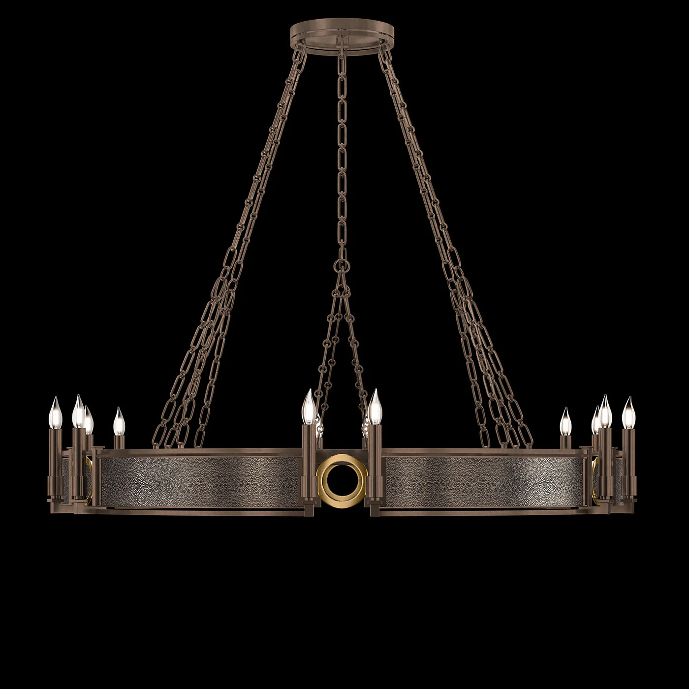 Fine Art Mirage 49.75"W Round Chandelier - Image 7