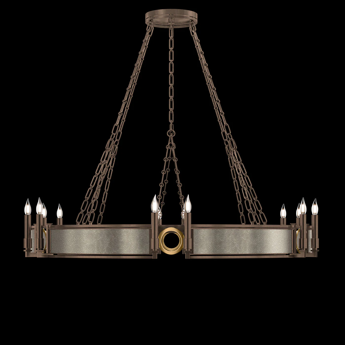 Fine Art Mirage 49.75"W Round Chandelier - Image 8