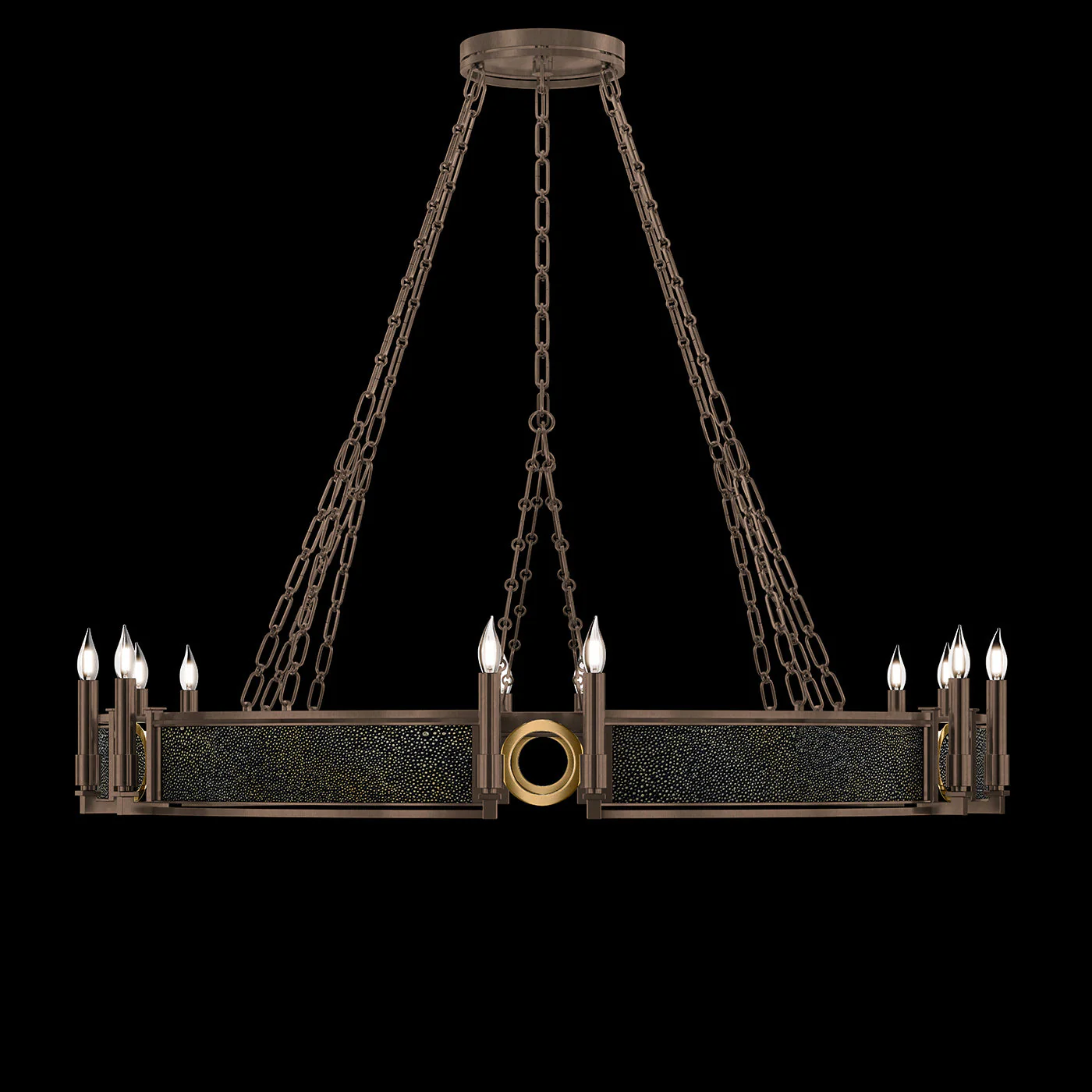 Fine Art Mirage 49.75"W Round Chandelier - Image 9