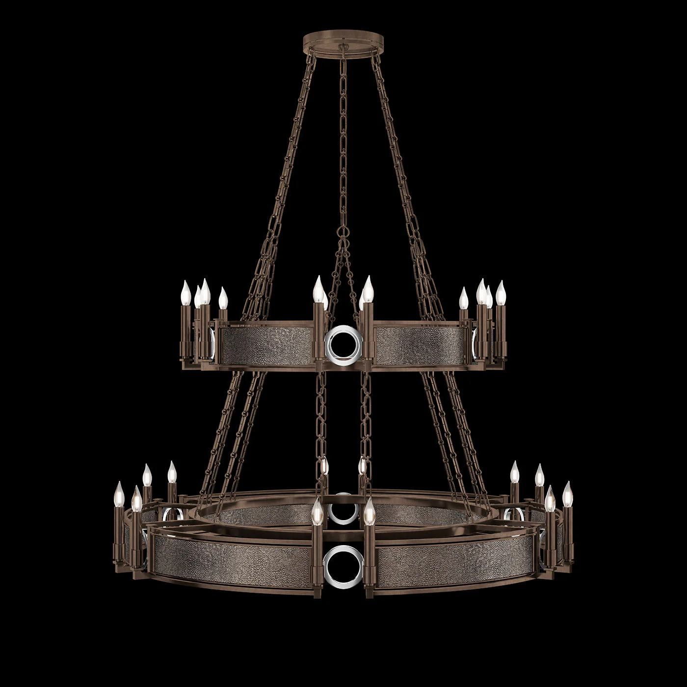 Fine Art Mirage 50"W Round Chandelier - Image 10