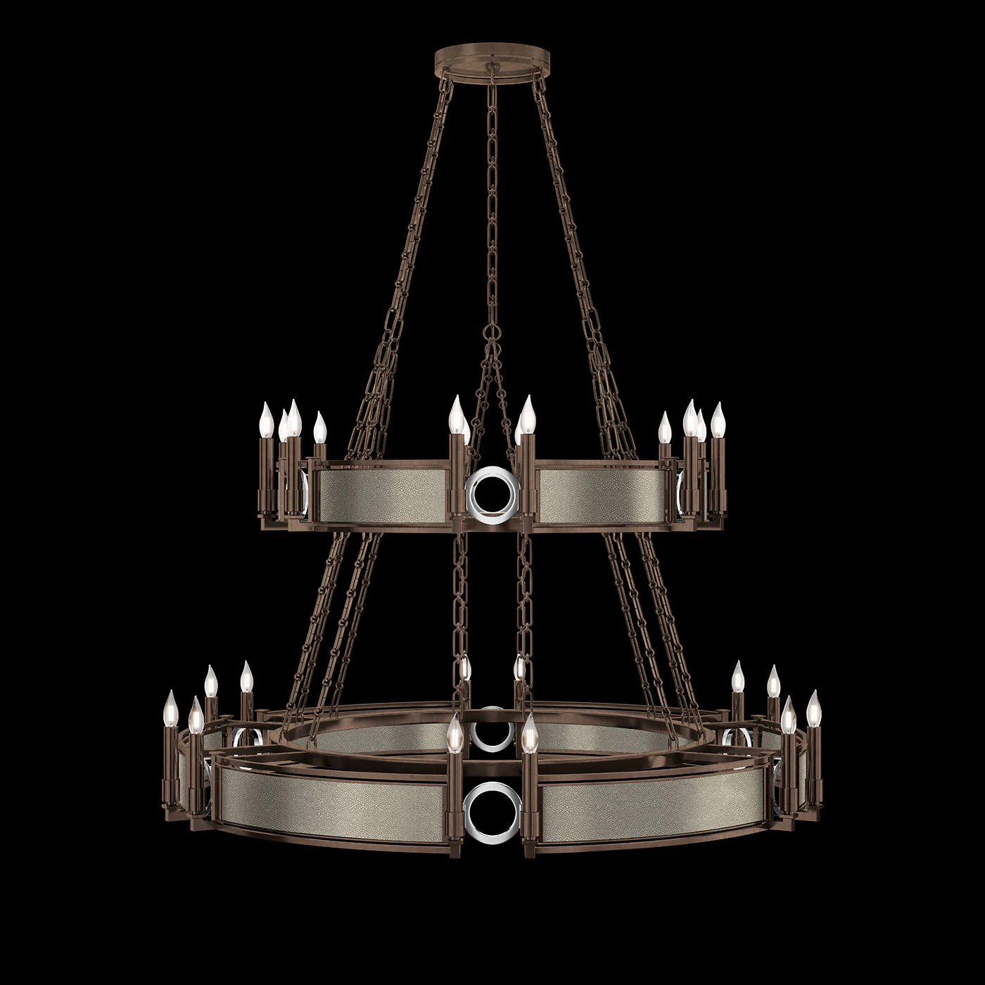Fine Art Mirage 50"W Round Chandelier - Image 11