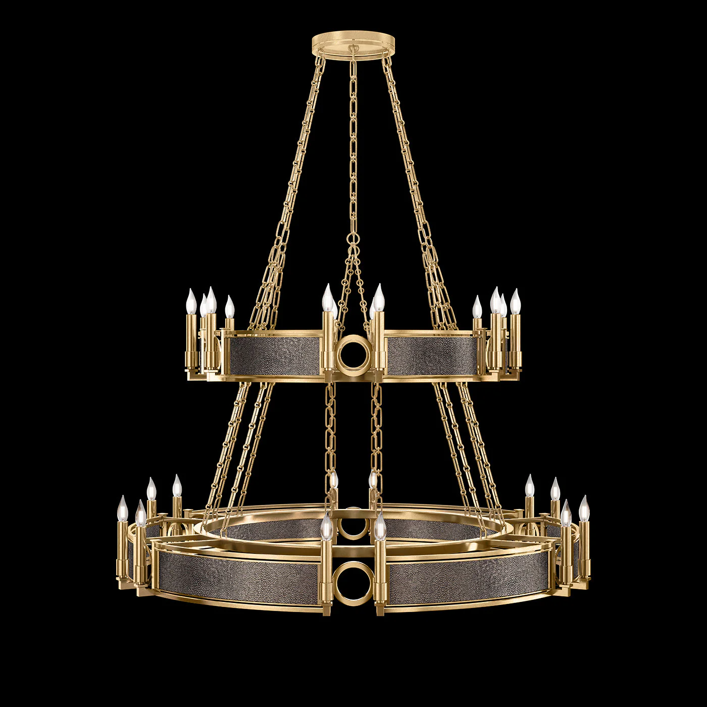 Fine Art Mirage 50"W Round Chandelier - Image 13