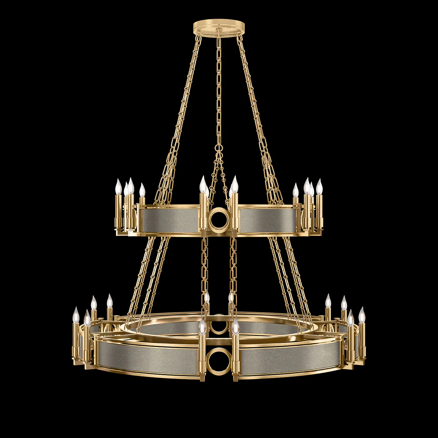 Fine Art Mirage 50"W Round Chandelier - Image 14