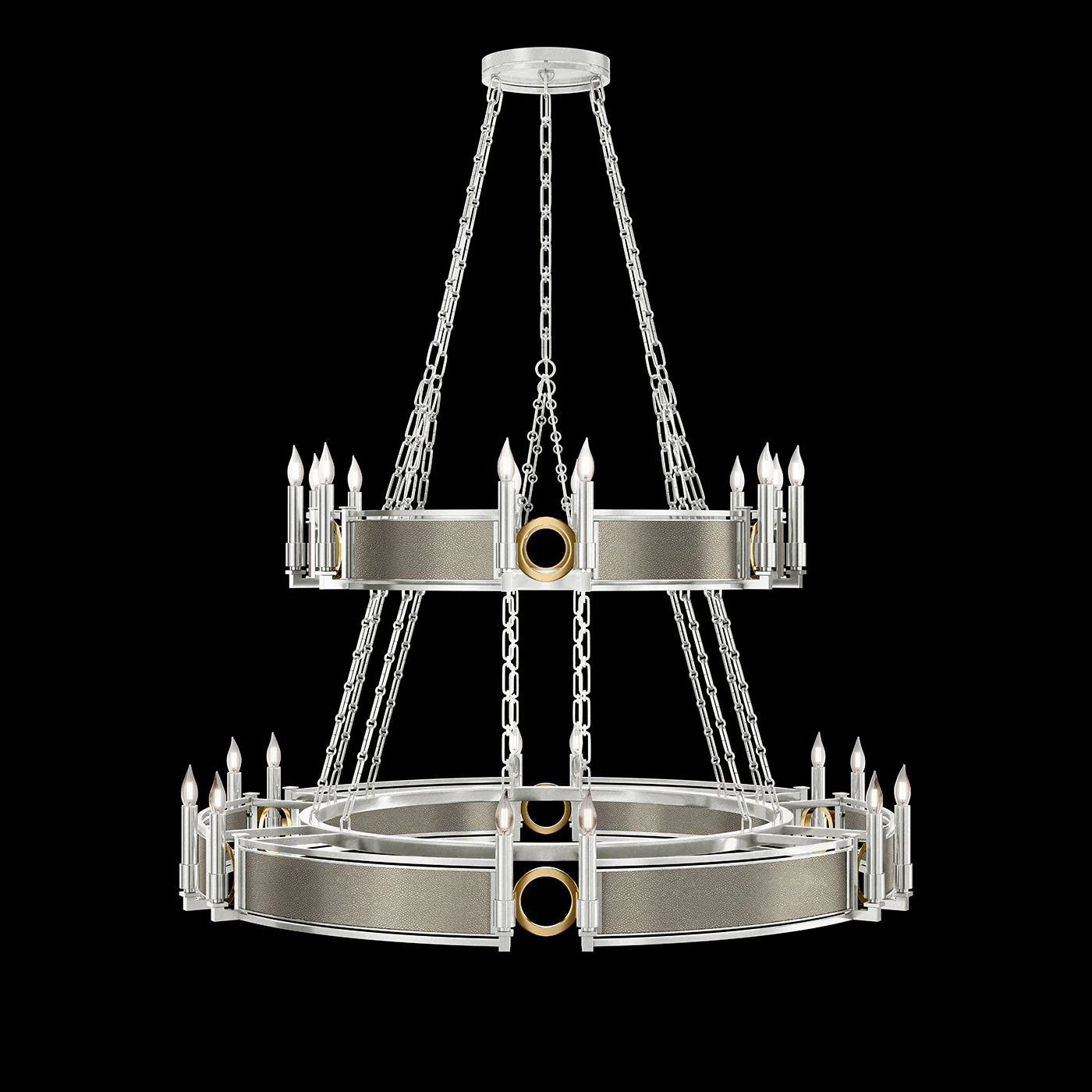 Fine Art Mirage 50"W Round Chandelier - Image 20