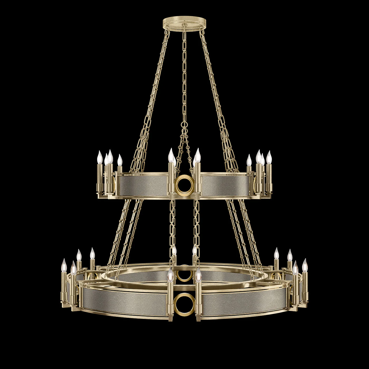 Fine Art Mirage 50"W Round Chandelier - Image 26