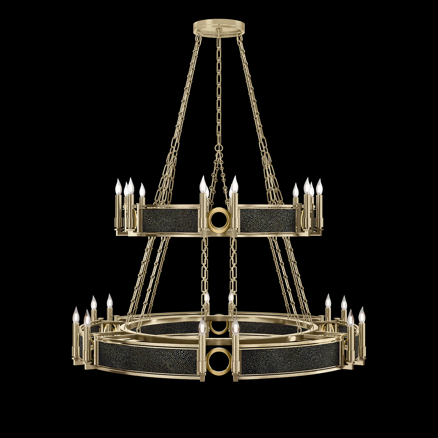 Fine Art Mirage 50"W Round Chandelier - Image 27