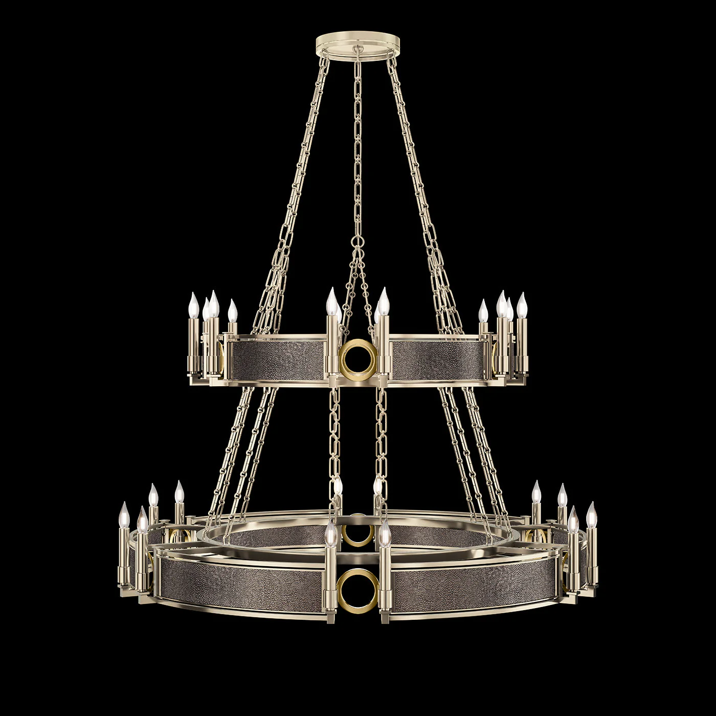 Fine Art Mirage 50"W Round Chandelier - Image 31