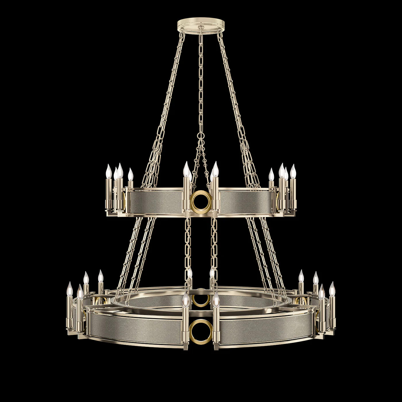 Fine Art Mirage 50"W Round Chandelier - Image 32