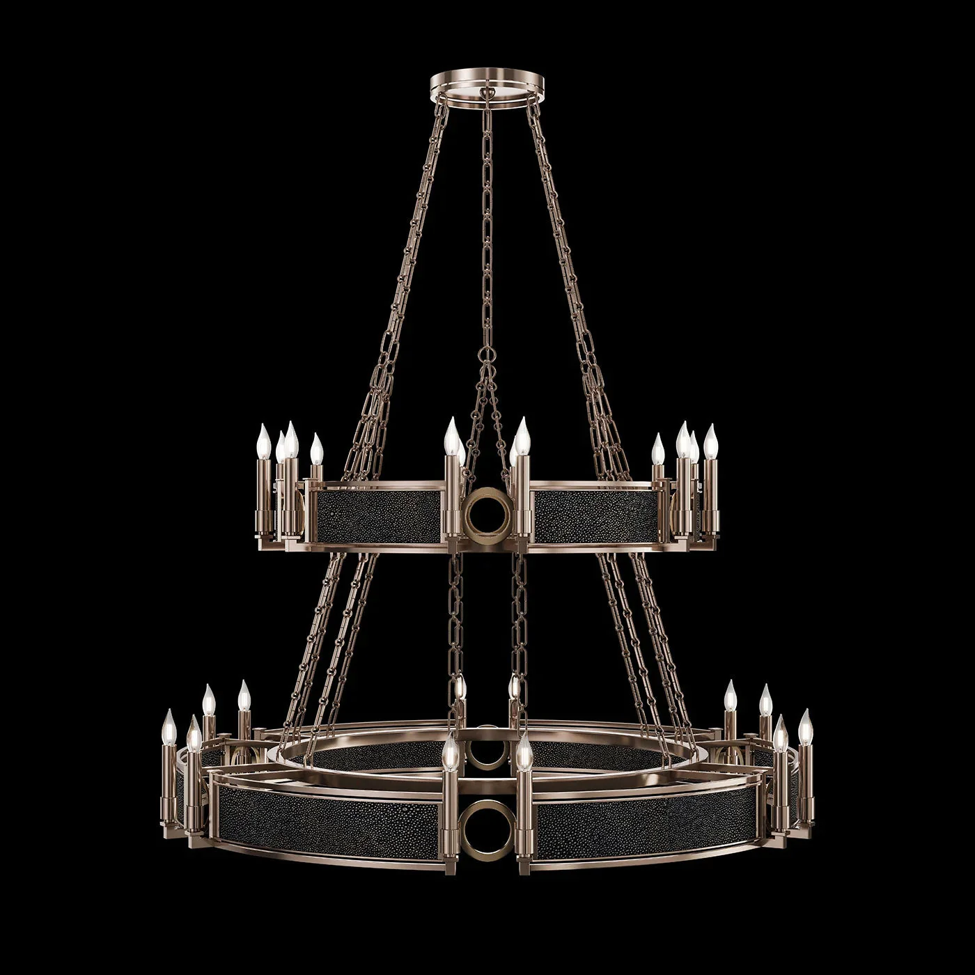 Fine Art Mirage 50"W Round Chandelier - Image 33