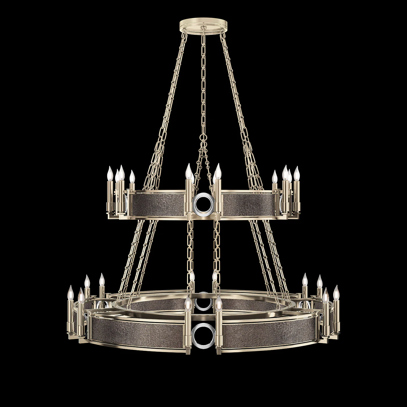 Fine Art Mirage 50"W Round Chandelier - Image 34