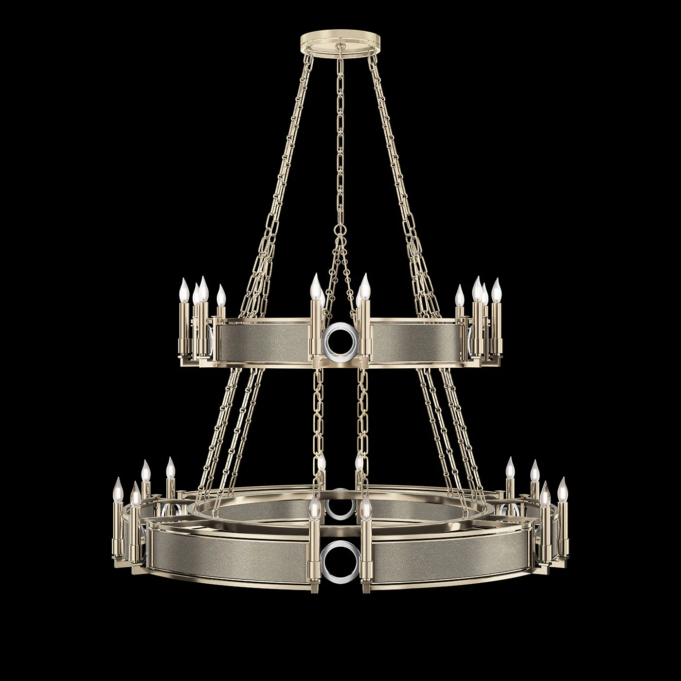 Fine Art Mirage 50"W Round Chandelier - Image 35