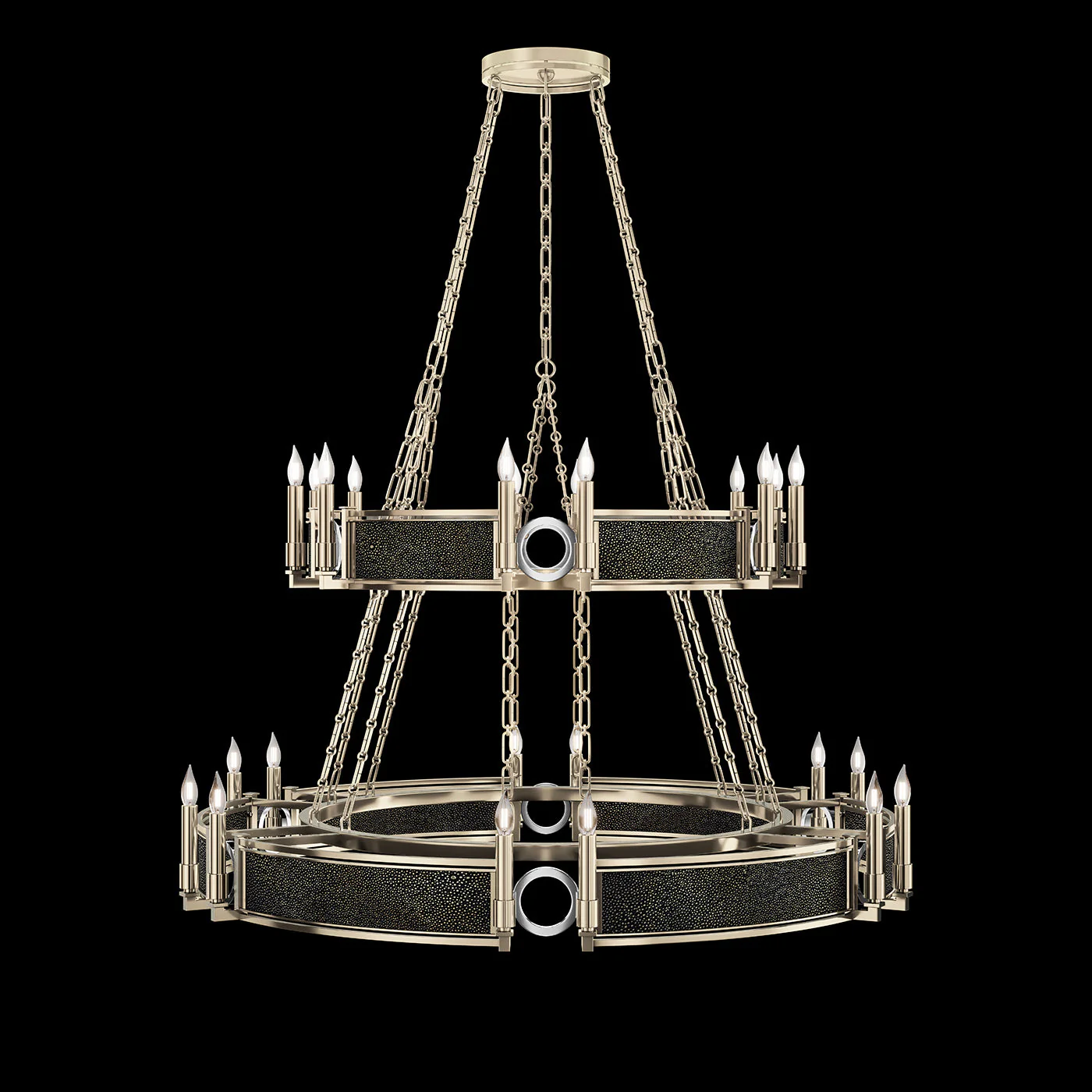 Fine Art Mirage 50"W Round Chandelier - Image 36