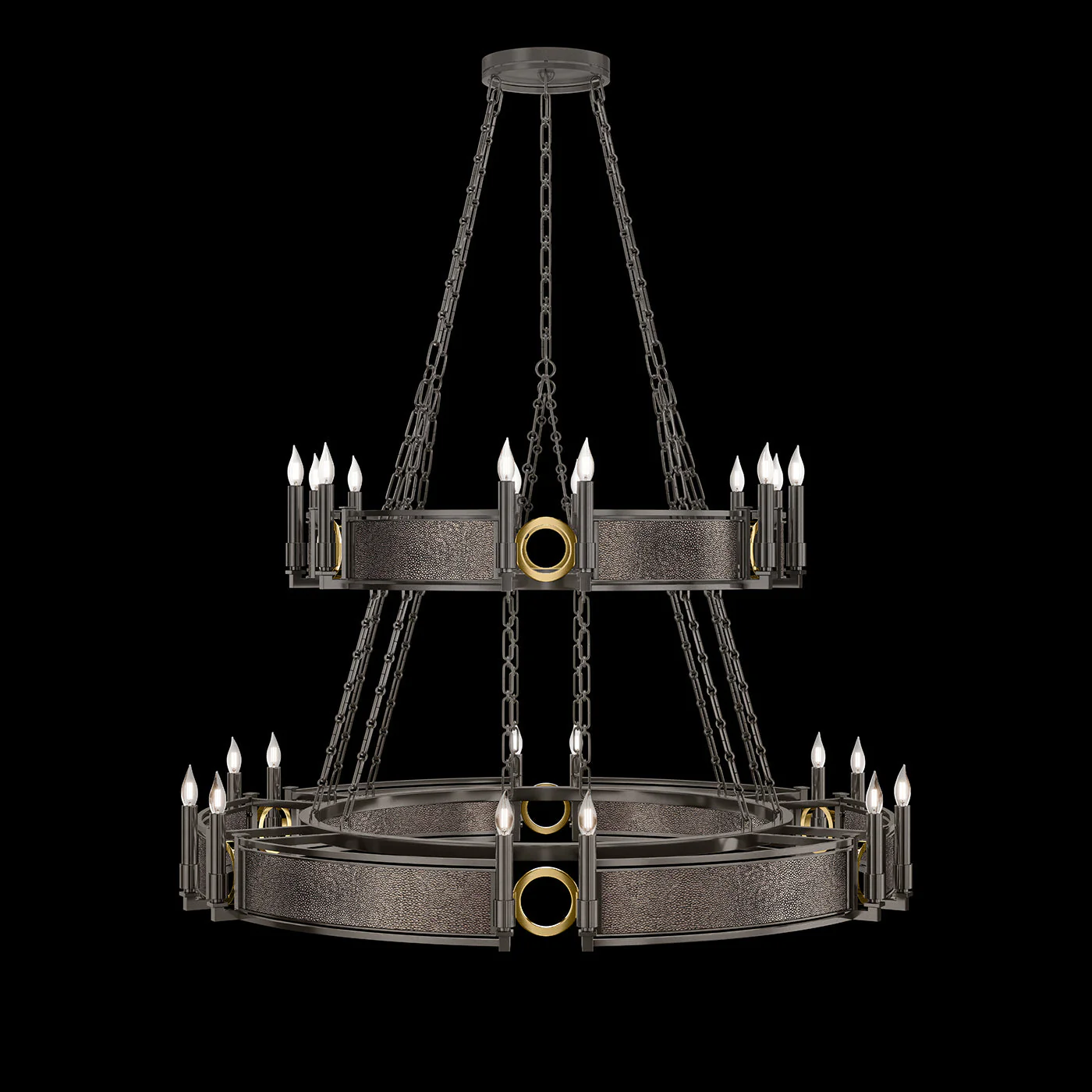 Fine Art Mirage 50"W Round Chandelier - Image 37
