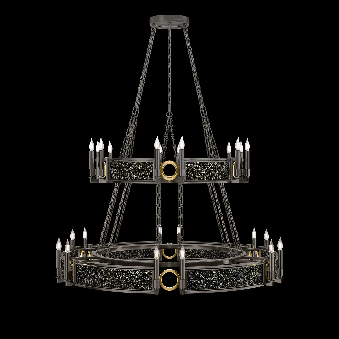 Fine Art Mirage 50"W Round Chandelier - Image 39