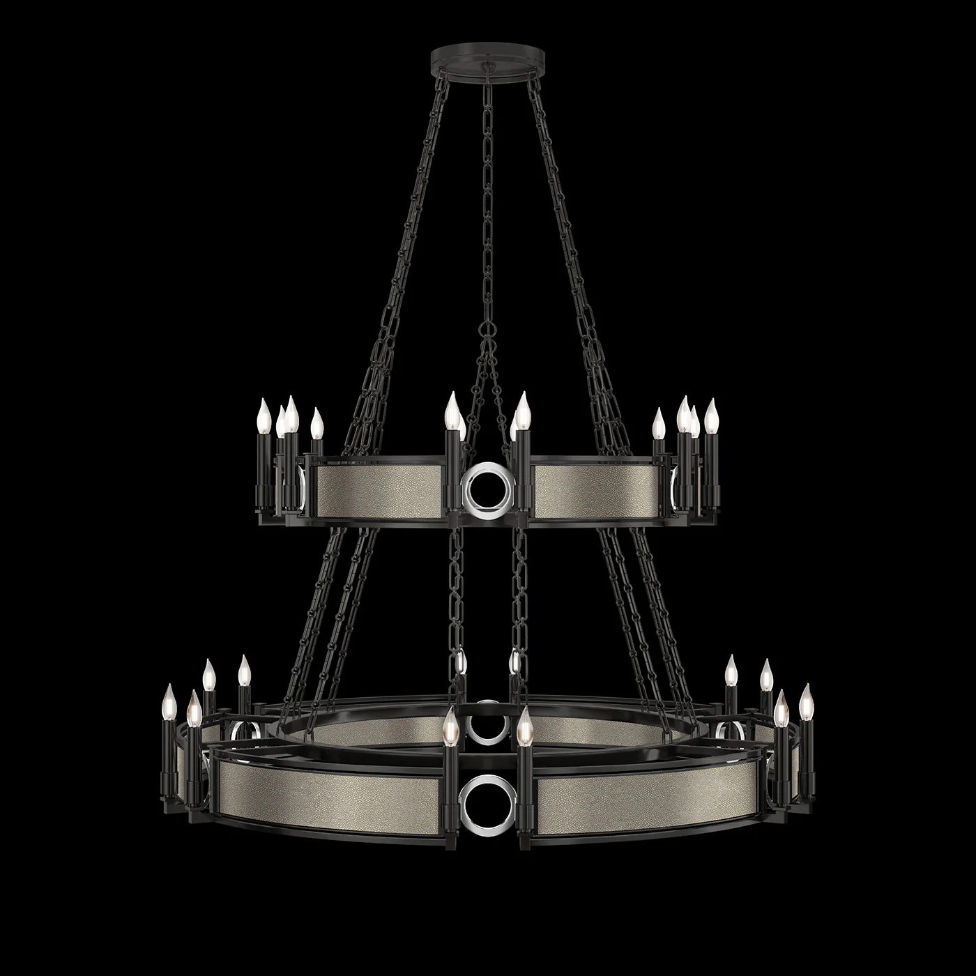 Fine Art Mirage 50"W Round Chandelier - Image 5