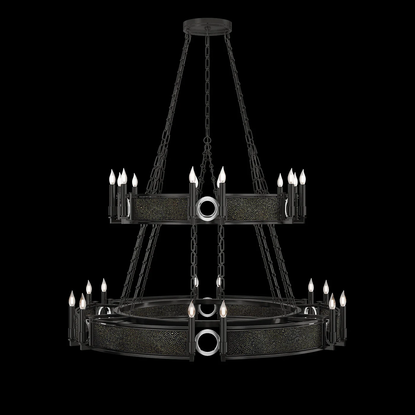 Fine Art Mirage 50"W Round Chandelier - Image 6