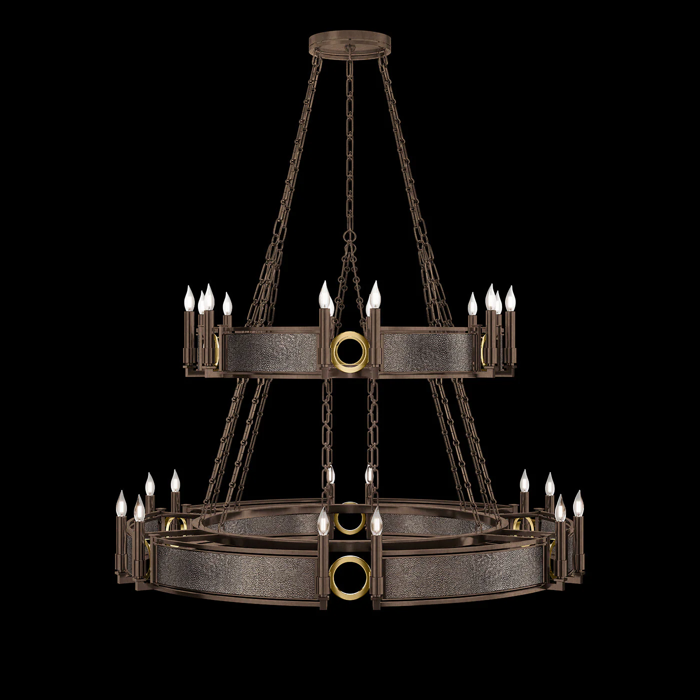 Fine Art Mirage 50"W Round Chandelier - Image 7