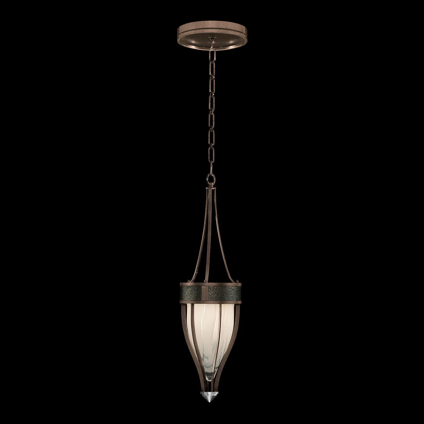 Fine Art Mirage 7.5"W Round Pendant - Image 12