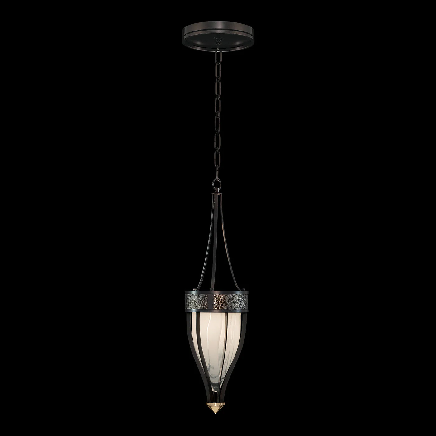 Fine Art Mirage 7.5"W Round Pendant - Image 3
