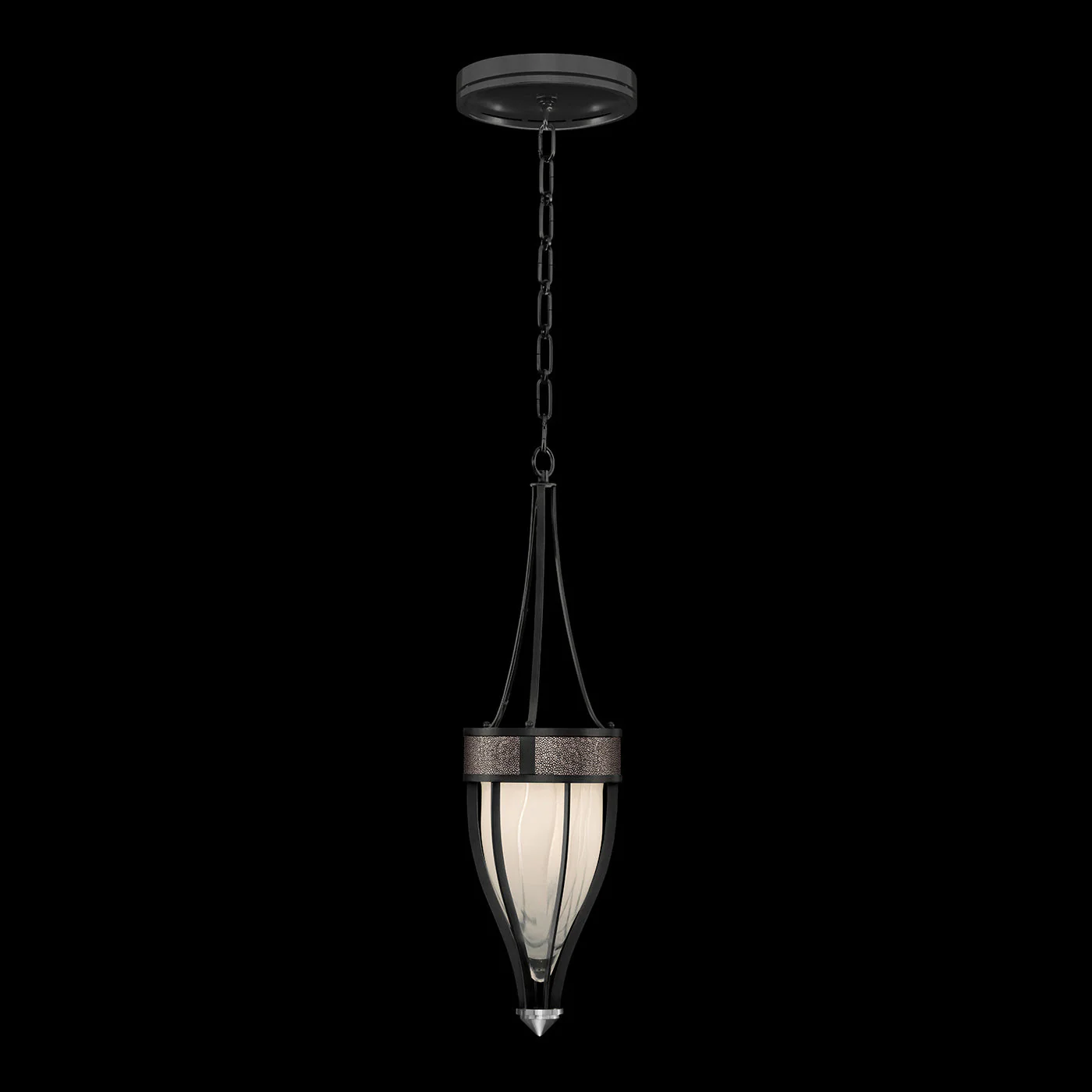 Fine Art Mirage 7.5"W Round Pendant - Image 4