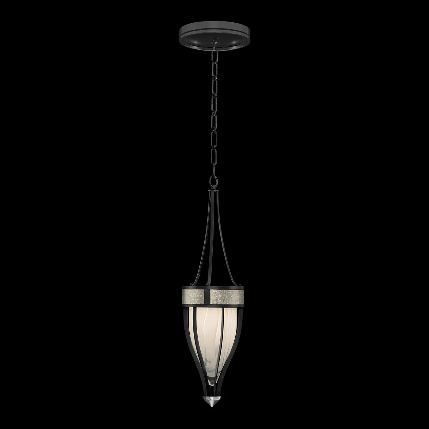 Fine Art Mirage 7.5"W Round Pendant - Image 5