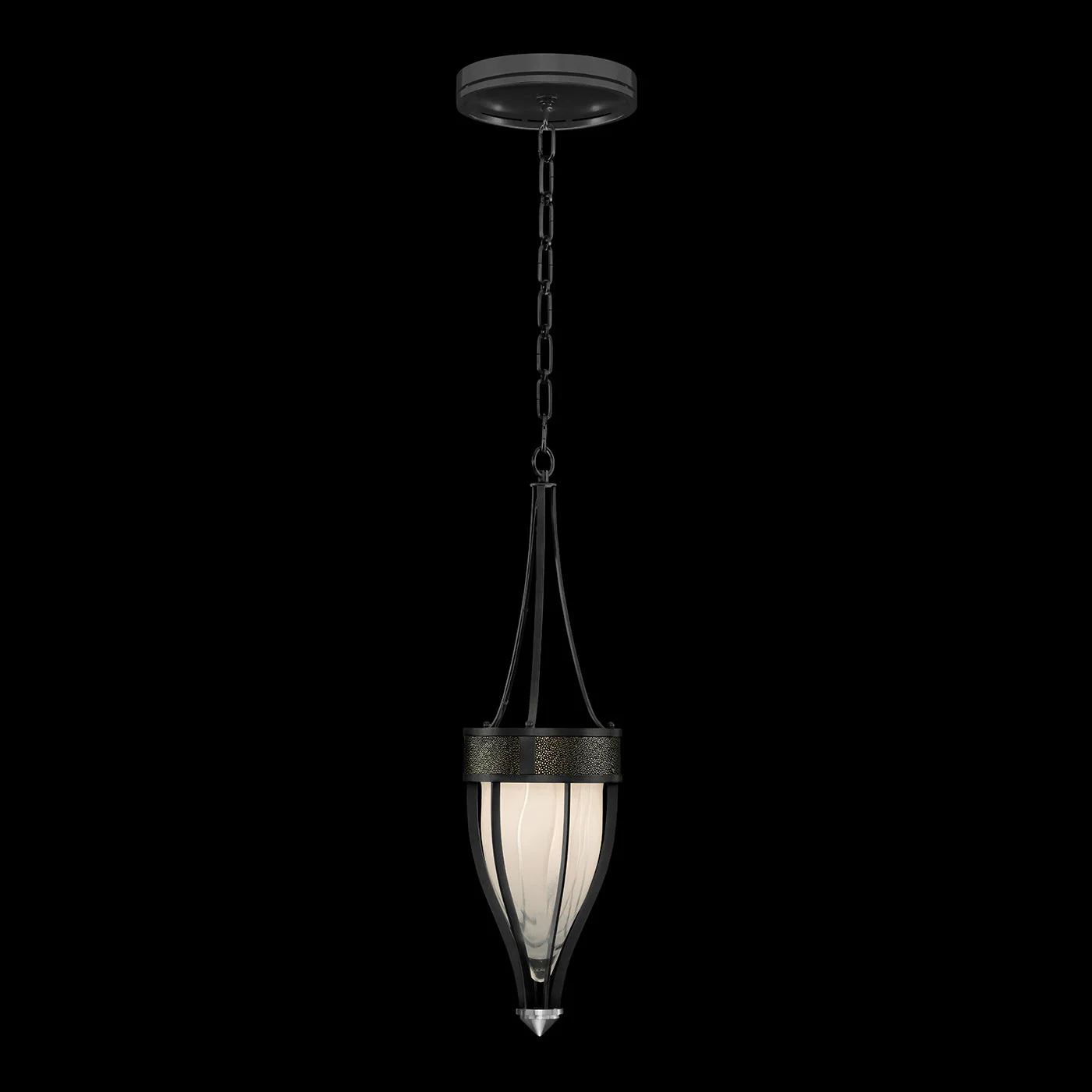 Fine Art Mirage 7.5"W Round Pendant - Image 6