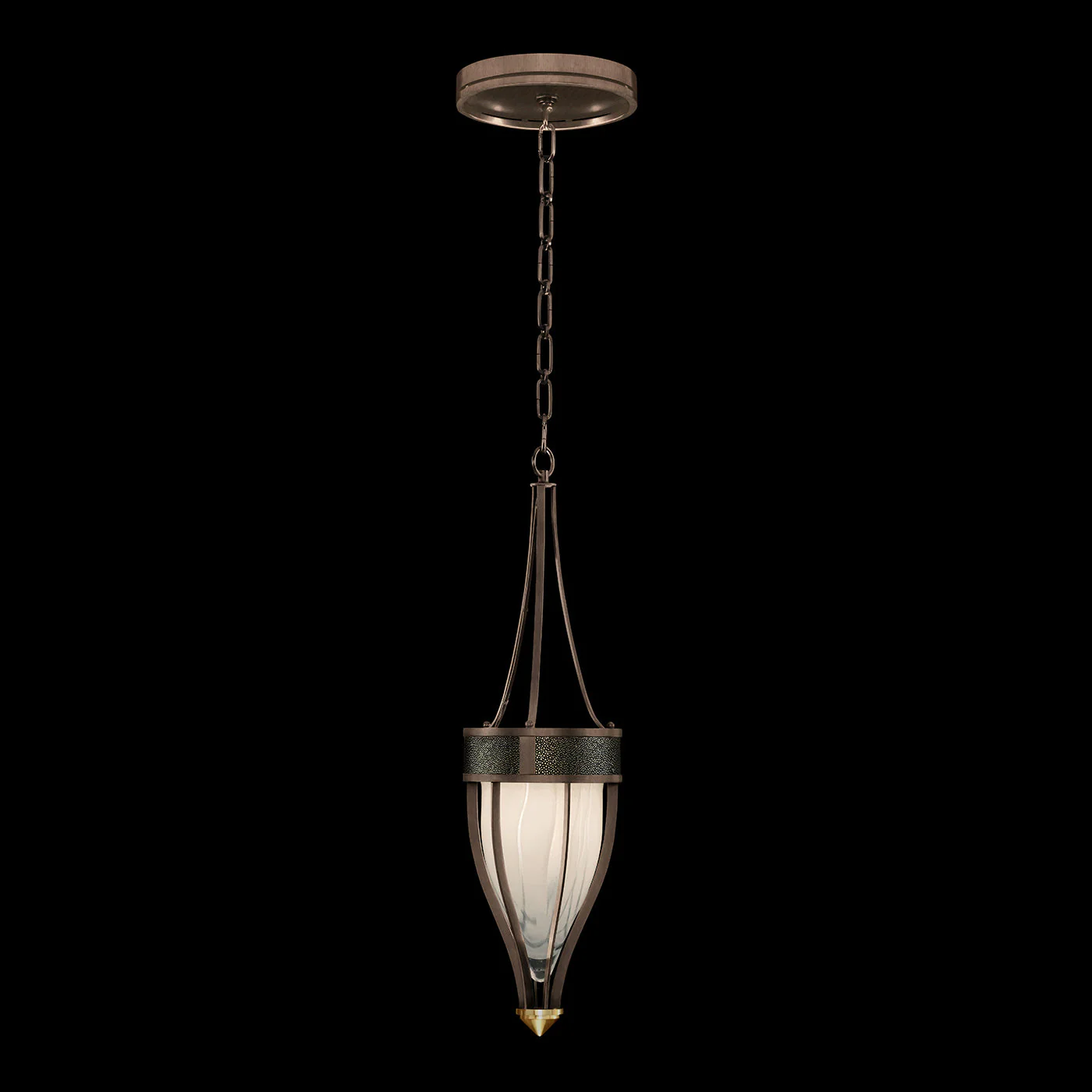 Fine Art Mirage 7.5"W Round Pendant - Image 9