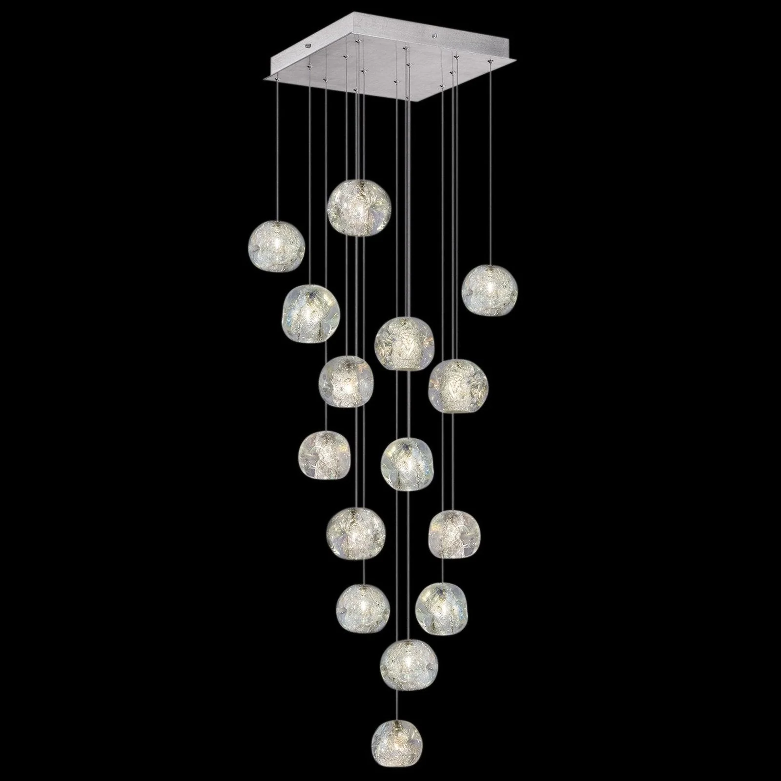 Fine Art Natural Inspirations 19" Nebula Square Pendant - Image 3