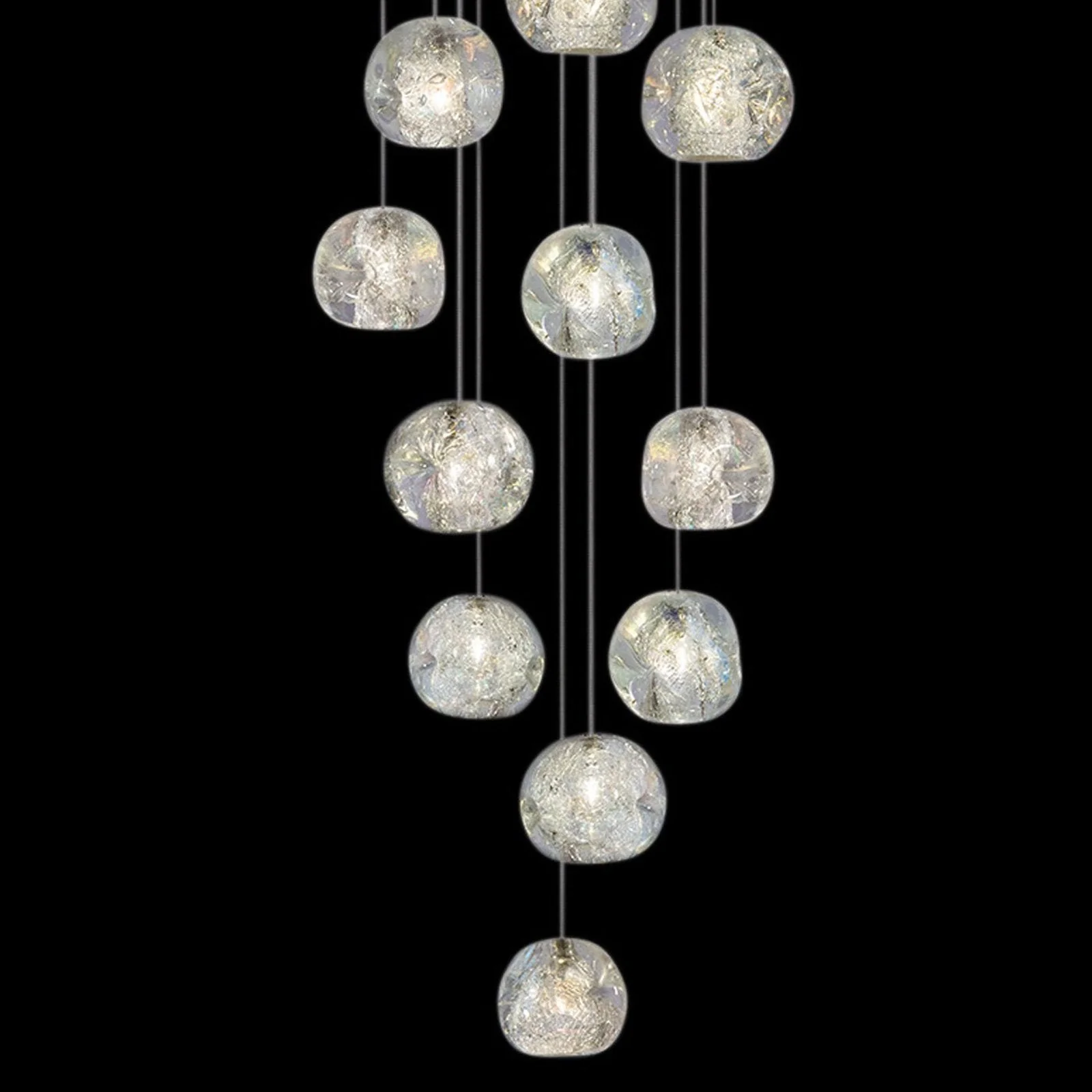 Fine Art Natural Inspirations 19" Nebula Square Pendant - Image 4