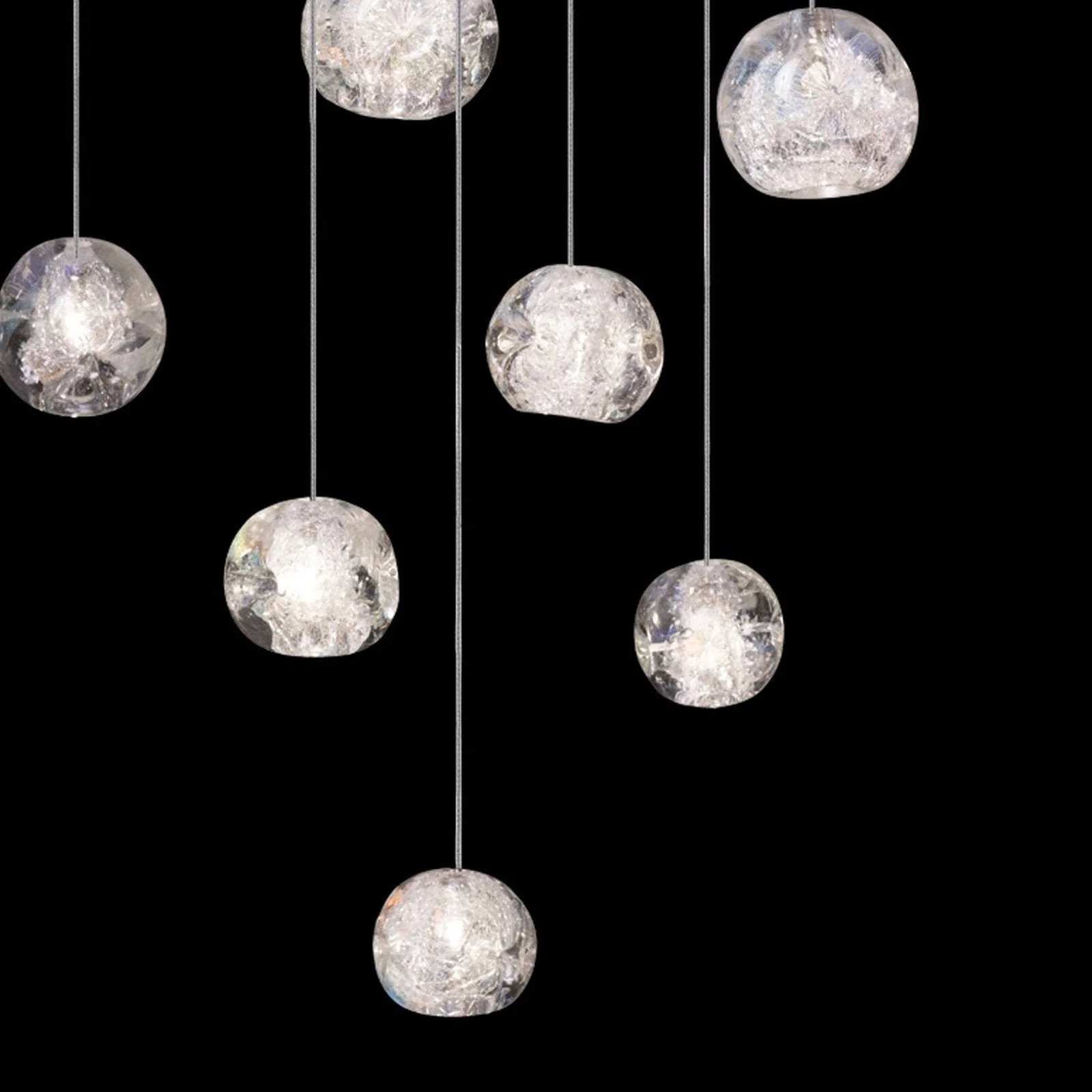 Fine Art Natural Inspirations 22" Nebula Round Pendant - Image 4