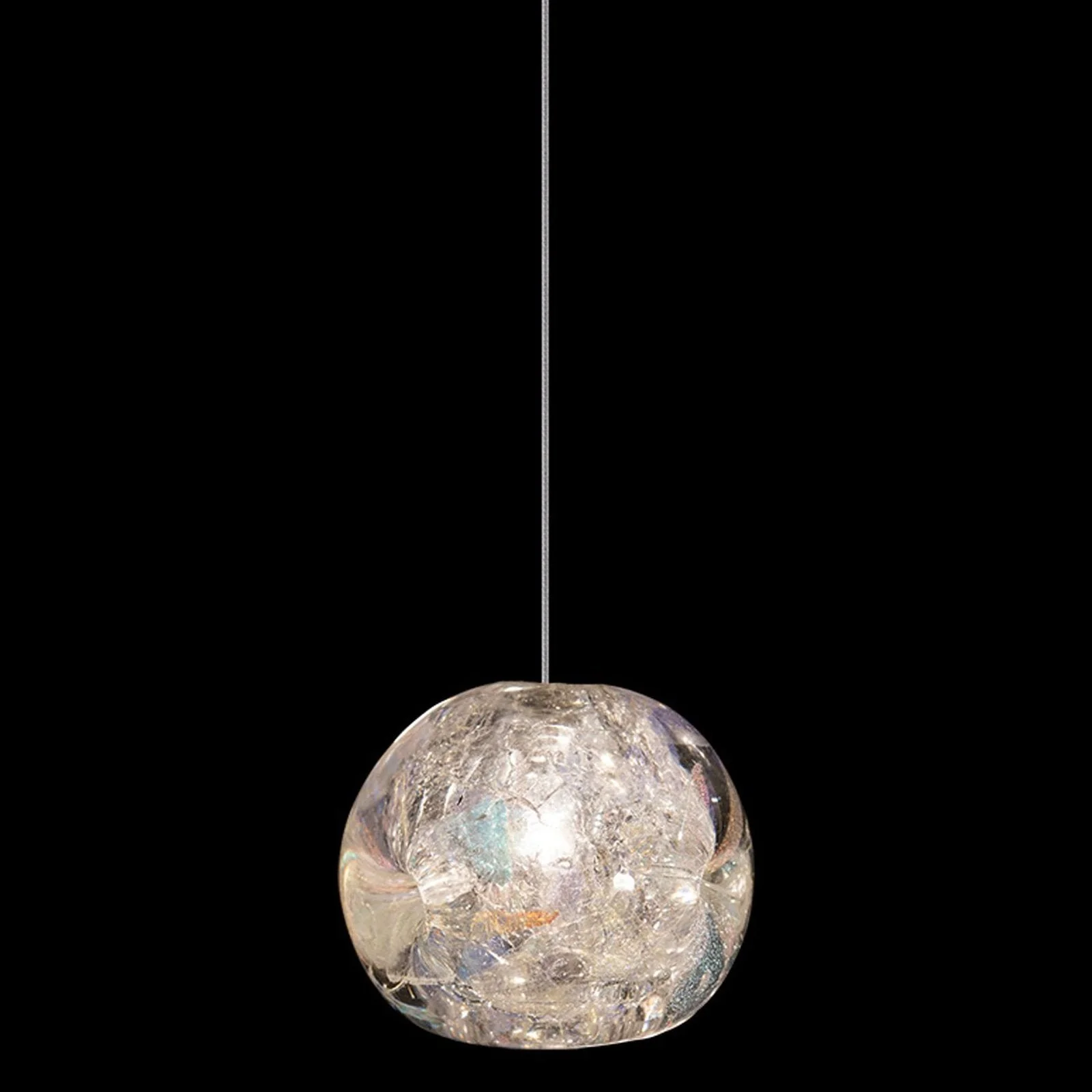 Fine Art Natural Inspirations 4.75" Nebula Round Drop Light - Image 2