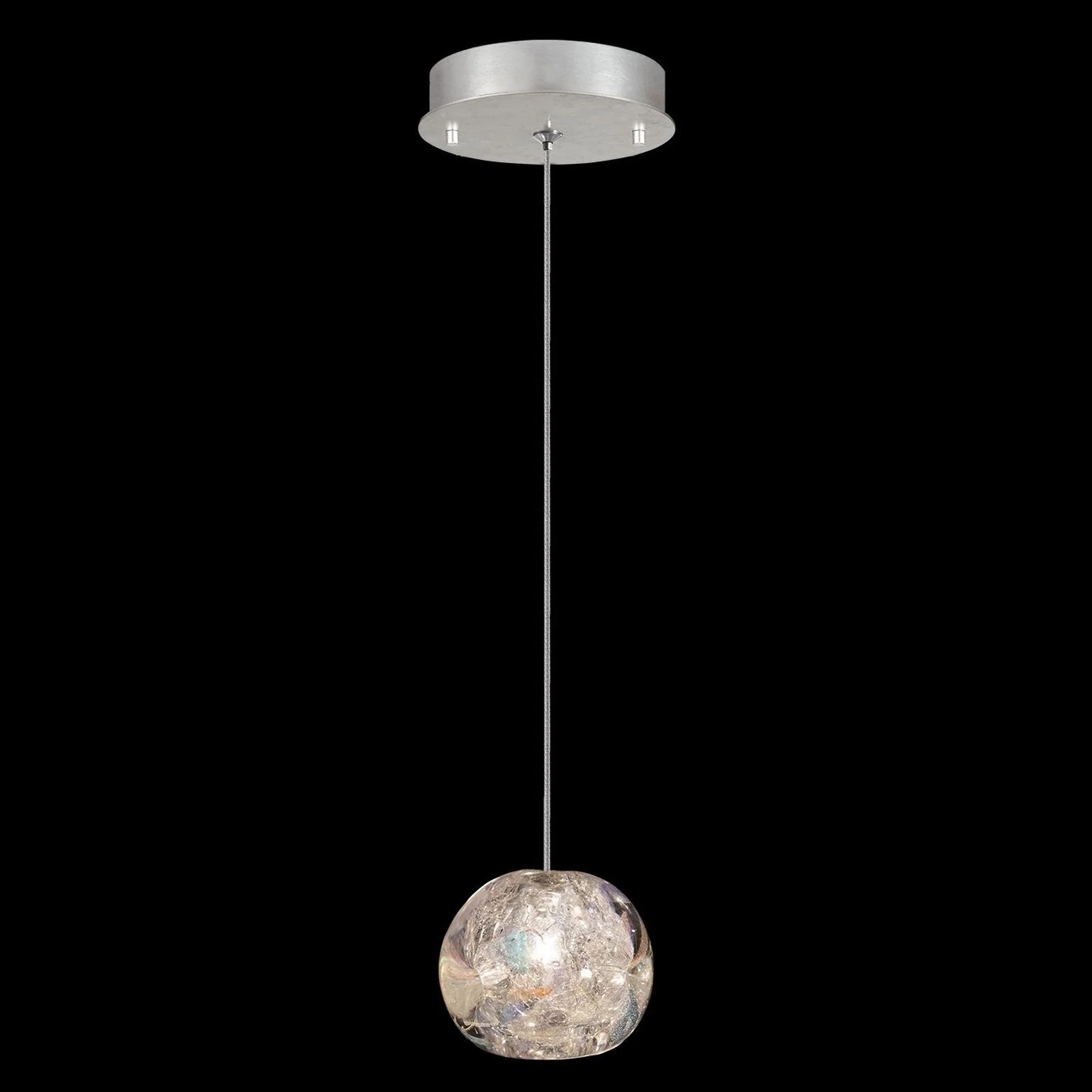 Fine Art Natural Inspirations 5.5" Nebula Round Drop Light - Image 3