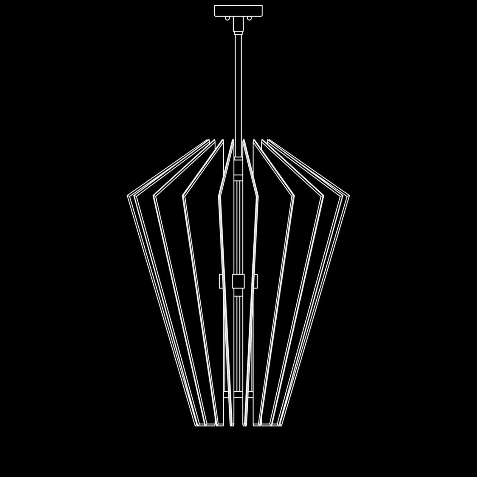 Fine Art Newton 28" Round Pendant - Image 6