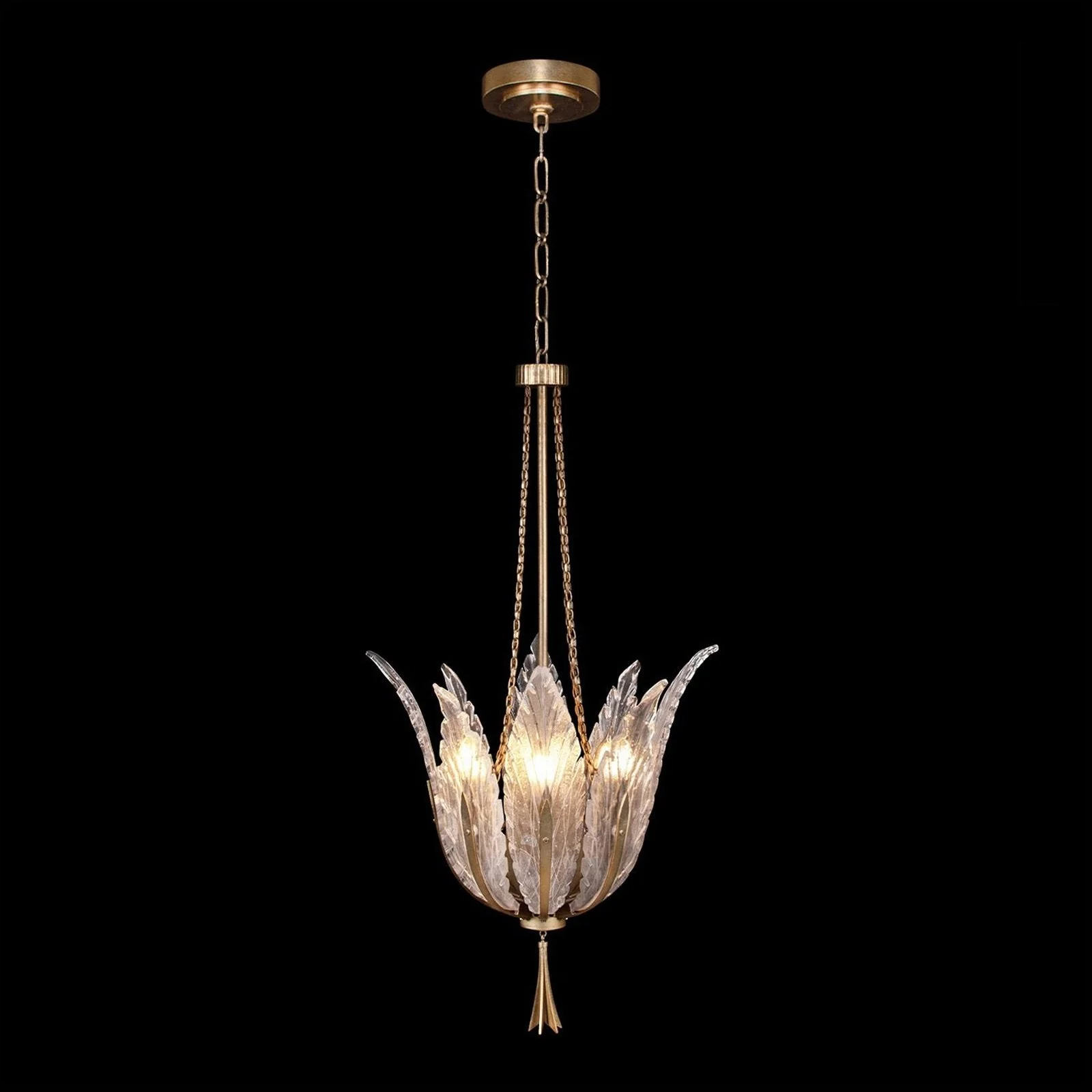 Fine Art Plume 17.5" Round Pendant - Image 7