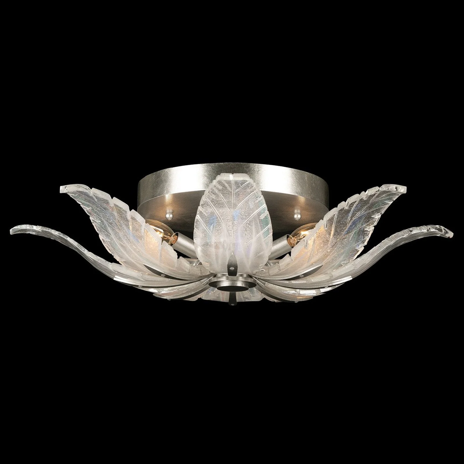 Fine Art Plume 28" Round Flush Mount - Image 3