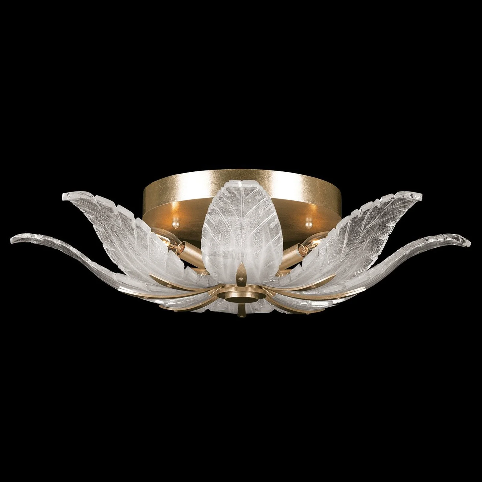Fine Art Plume 28" Round Flush Mount - Image 5