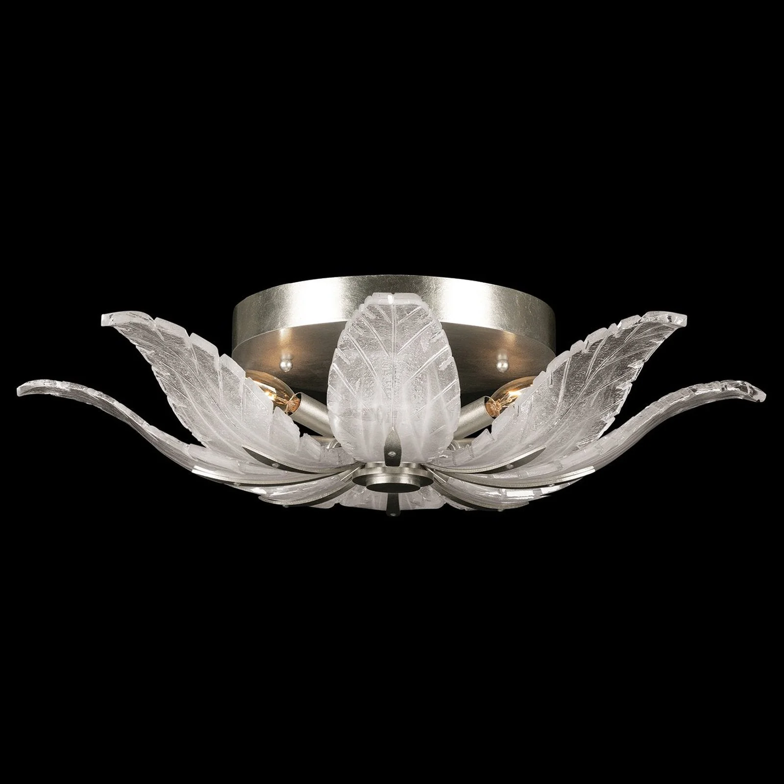 Fine Art Plume 28" Round Flush Mount - Image 7