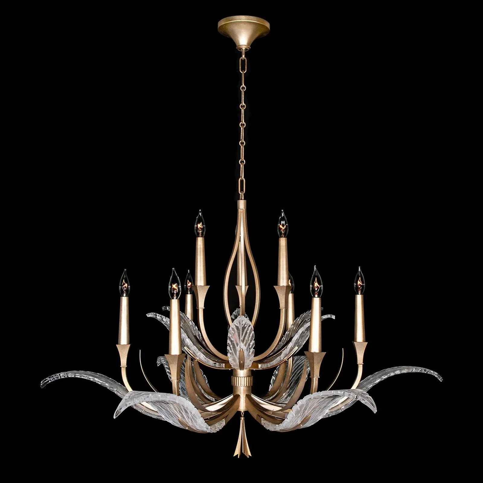 Fine Art Plume 45" Round Chandelier - Image 9
