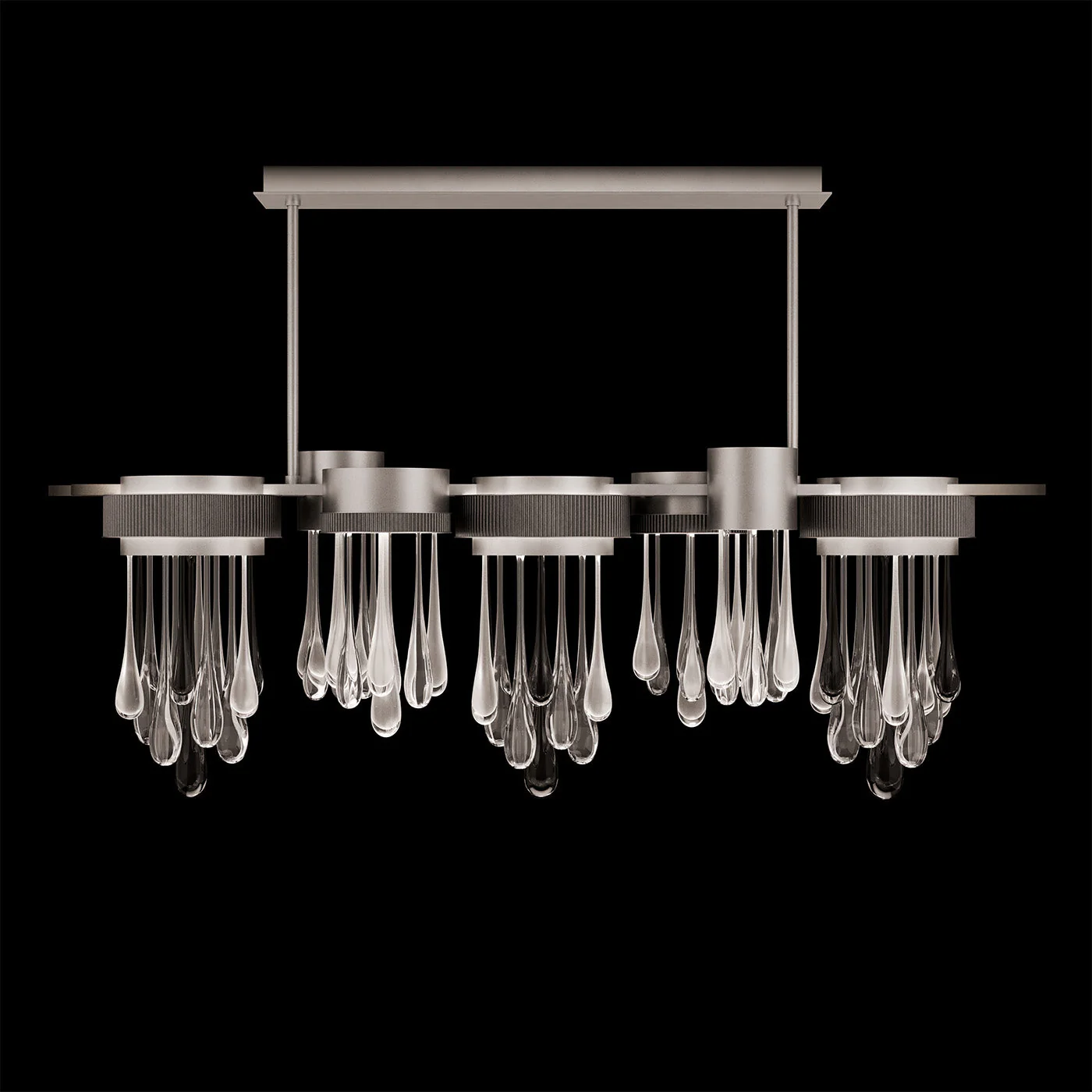 Fine Art Rain 56.25"W Linear Pendant - Image 3
