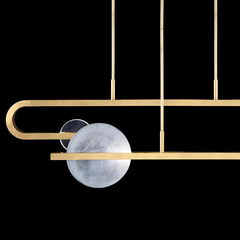 Fine Art Selene 65" Pendant in New Moon - Image 6