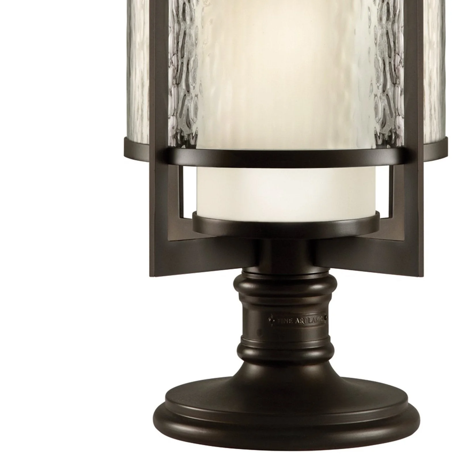 Fine Art Singapore Moderne 24" Outdoor Adjustable Pier/Post Mount - Image 3