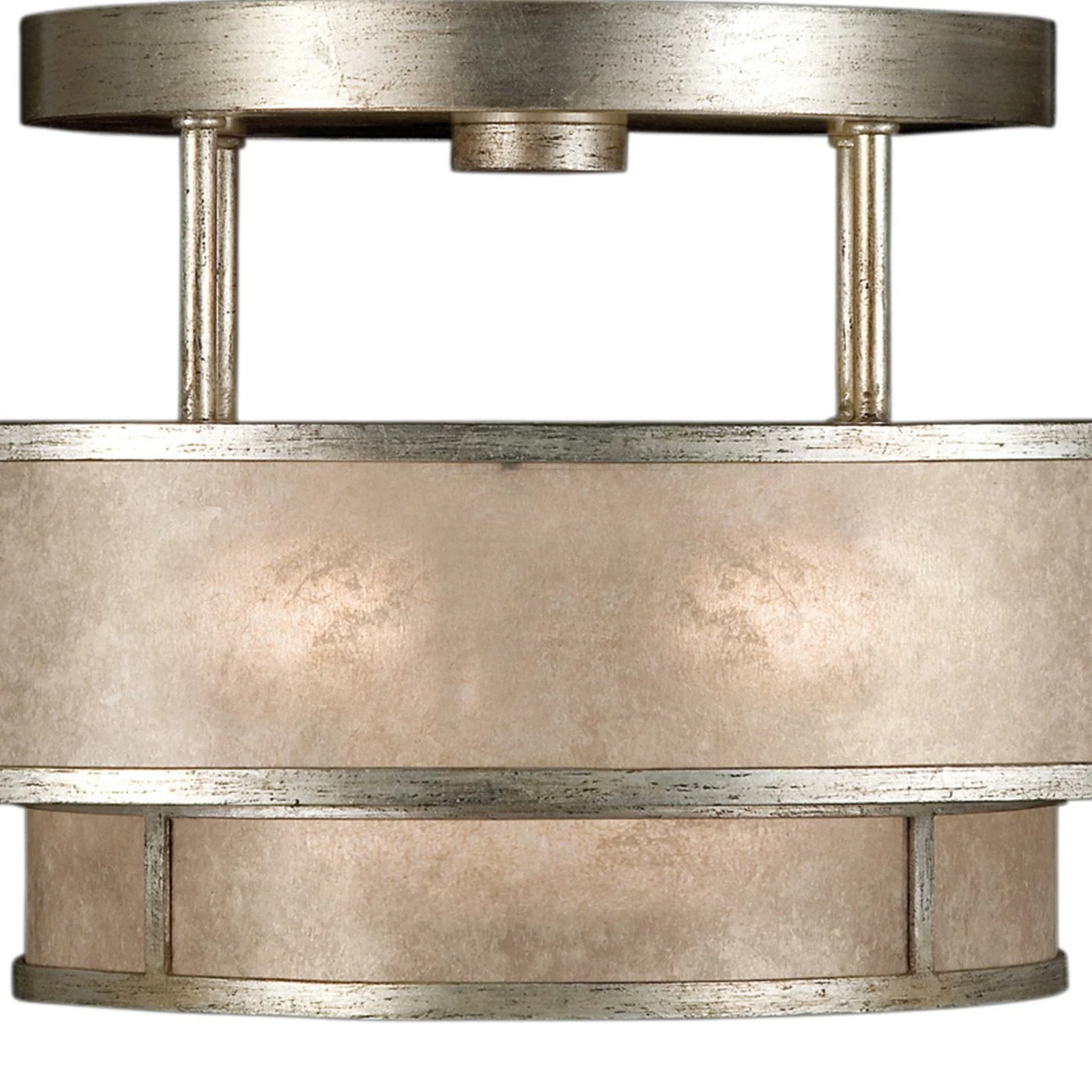Fine Art Singapore Moderne 24" Round Semi-Flush Mount - Image 6