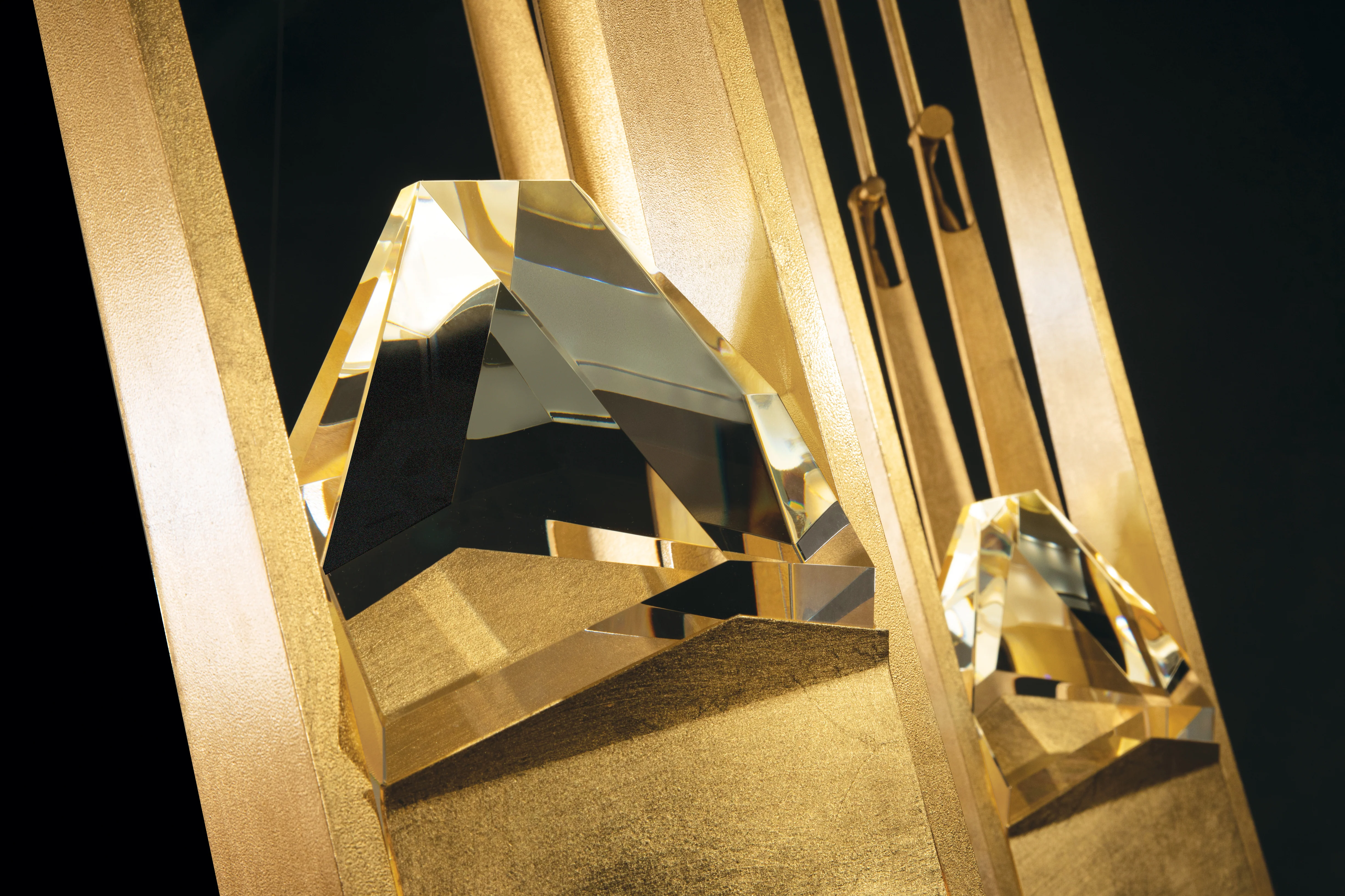 Fine Art Strata 50" Five Drop Linear Pendant - Image 3