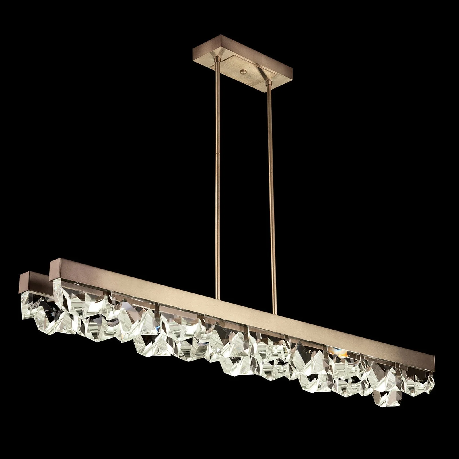 Fine Art Strata 54.5" Double Linear Pendant - Image 3
