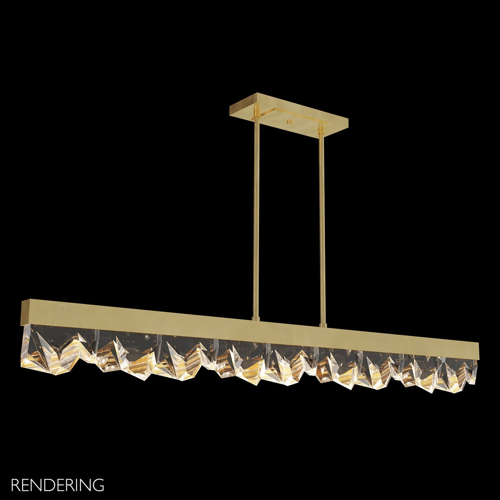 Fine Art Strata 54.5" Single Linear Pendant - Image 2
