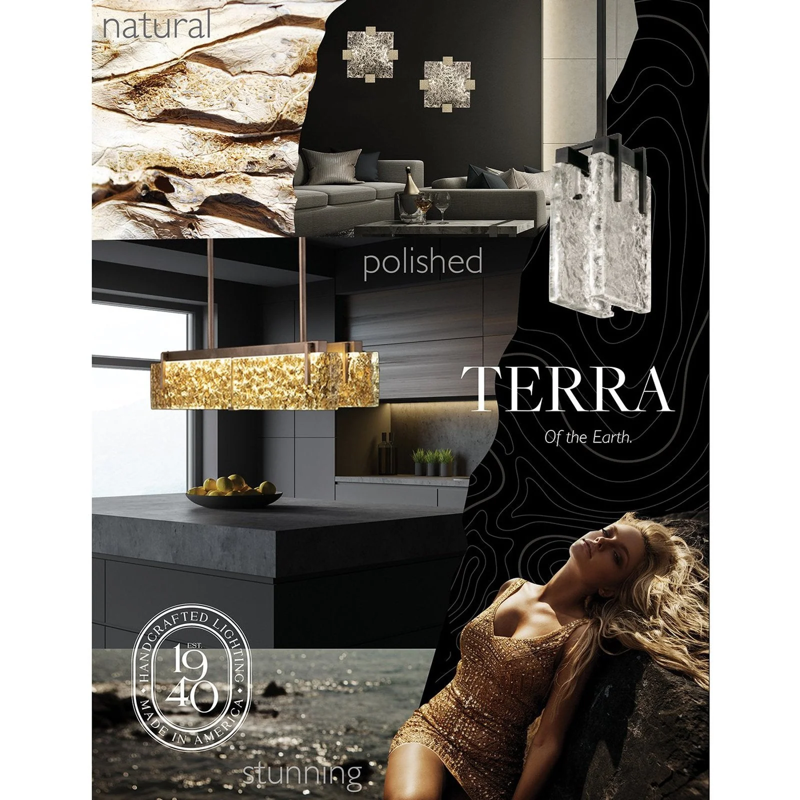 Fine Art Terra 7.75" Rectangular Pendant - Image 13