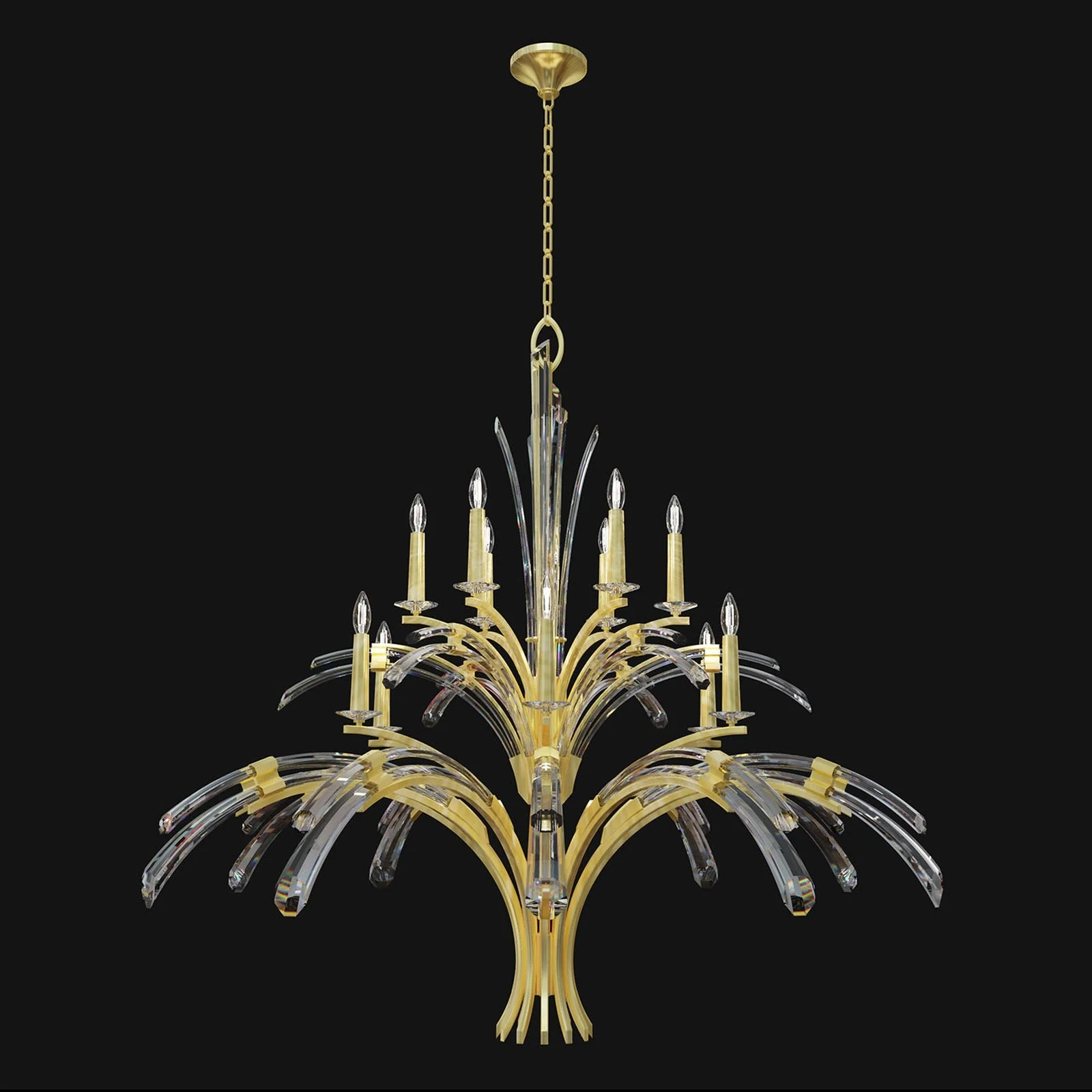 Fine Art Trevi 12 Light 56" Round Chandelier - Image 3