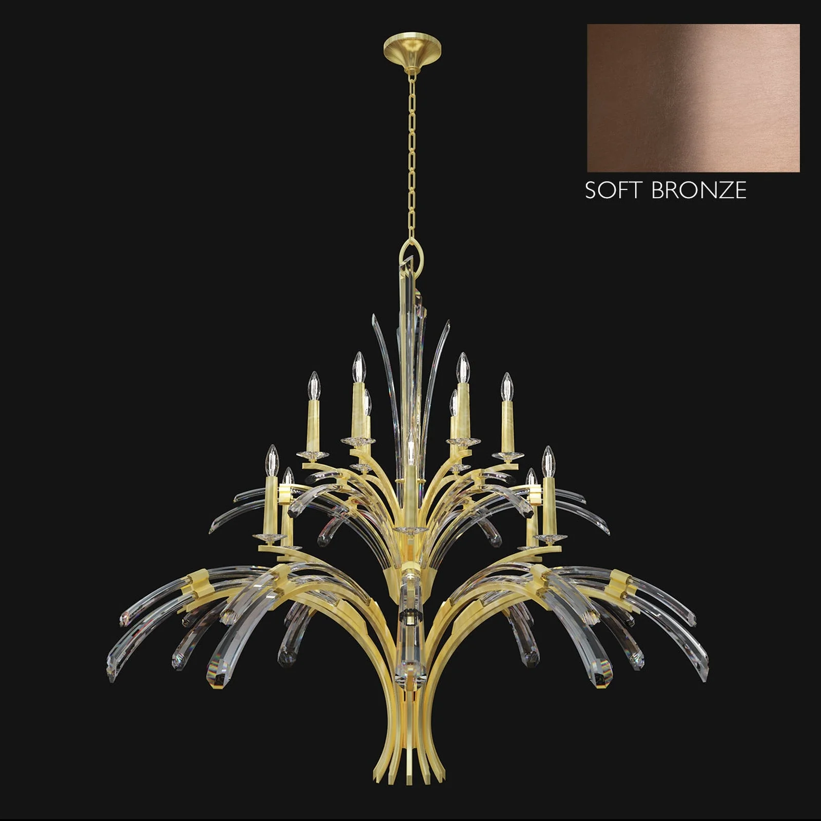 Fine Art Trevi 12 Light 56" Round Chandelier - Image 4